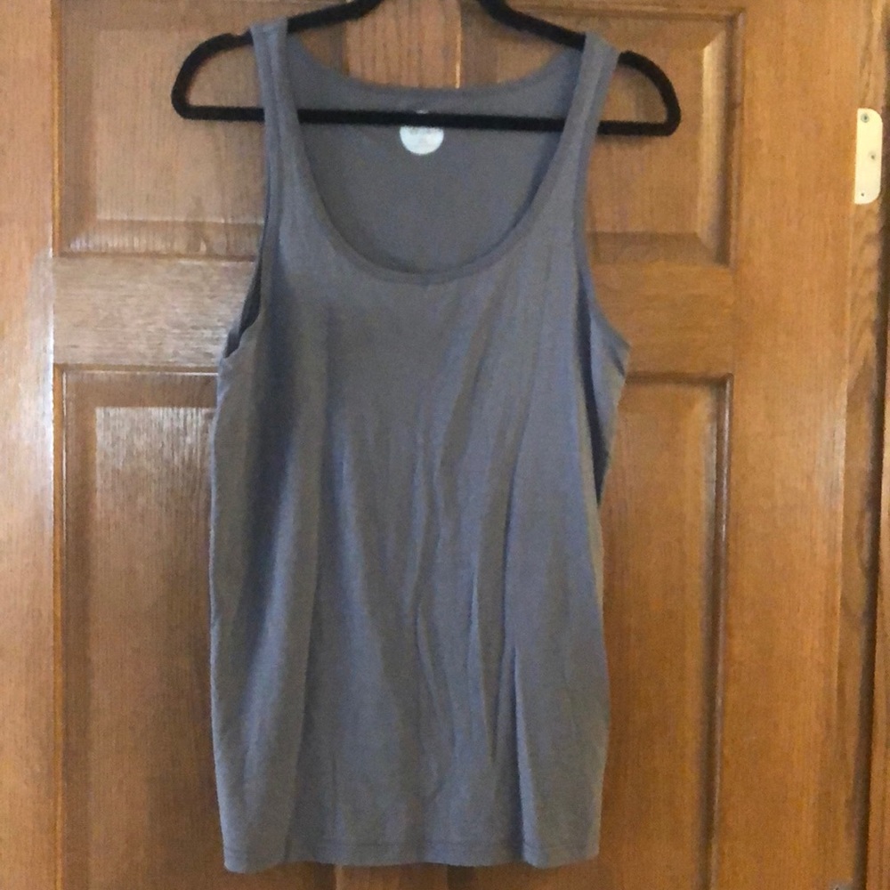Cute gray tank!
